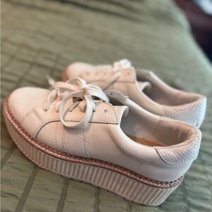 Dolce Vita Cream Platform Sneakers
